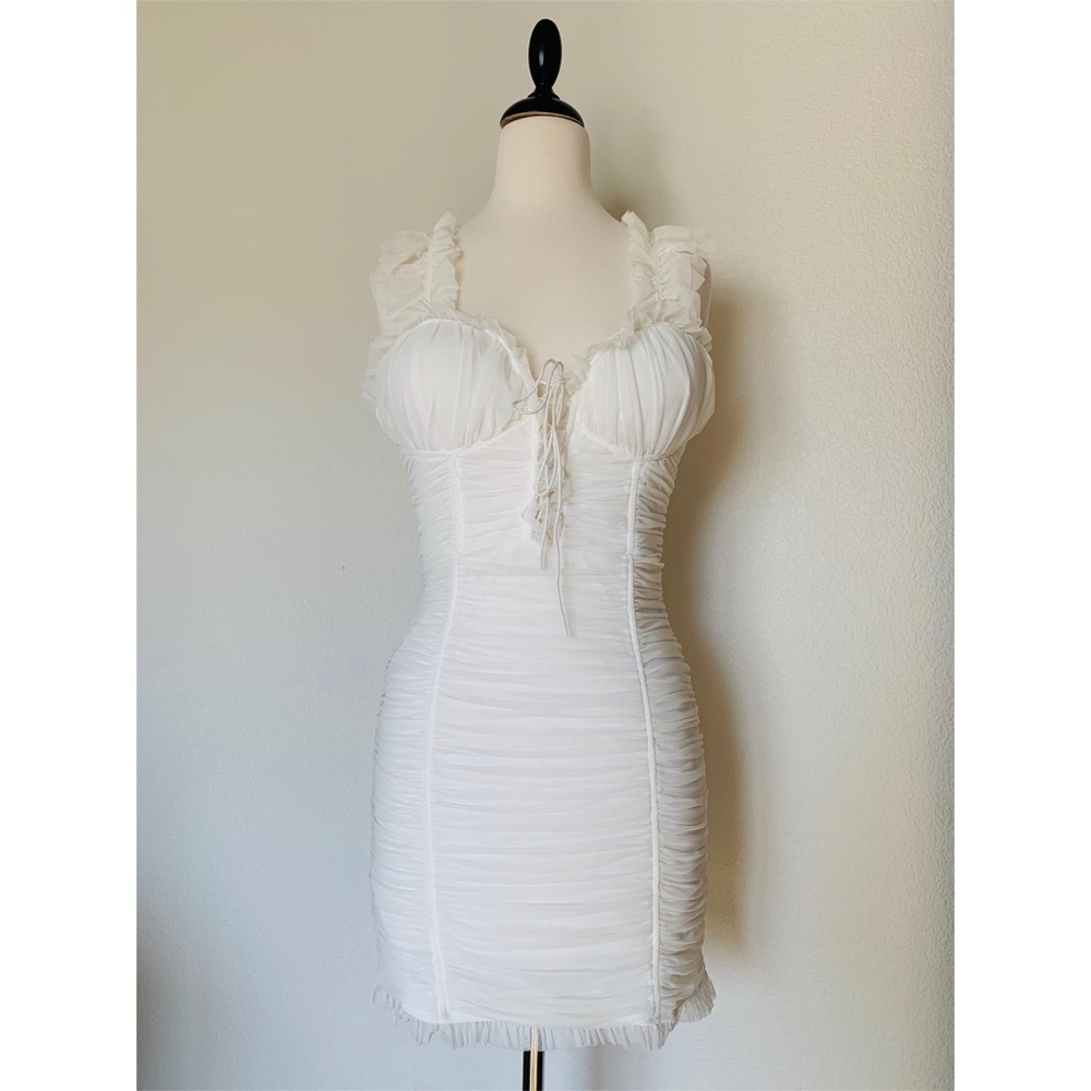 Fashion Nova Ruched Dress